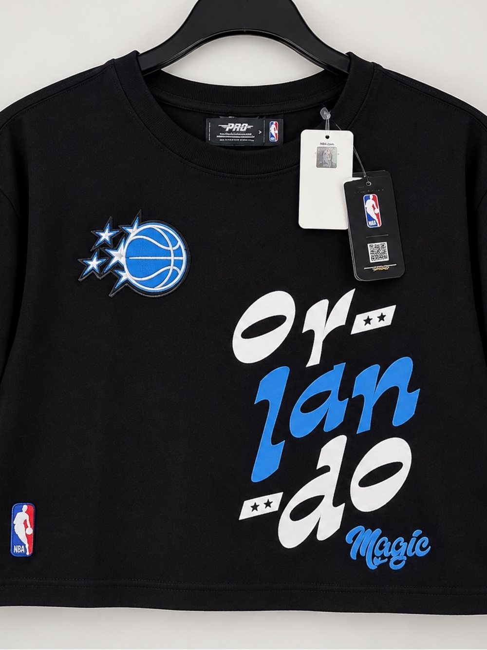 Pro Standard Orlando Magic Women’s Crop Tee Black Size M NBA NWT